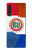 S3017 Paraguay Flag Hülle Schutzhülle Taschen für LG Velvet