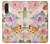 S3035 Sweet Flower Painting Hülle Schutzhülle Taschen für LG Velvet