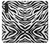 S3056 Zebra Skin Texture Graphic Printed Hülle Schutzhülle Taschen für LG Velvet