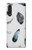 S3085 Feather Paint Pattern Hülle Schutzhülle Taschen für LG Velvet