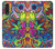 S3255 Colorful Art Pattern Hülle Schutzhülle Taschen für LG Velvet