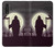 S3262 Grim Reaper Night Moon Cemetery Hülle Schutzhülle Taschen für LG Velvet