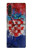 S3313 Croatia Flag Vintage Football Graphic Hülle Schutzhülle Taschen für LG Velvet