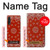 S3355 Bandana Red Pattern Hülle Schutzhülle Taschen für LG Velvet