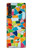 S3391 Abstract Art Mosaic Tiles Graphic Hülle Schutzhülle Taschen für LG Velvet