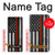 S3472 Firefighter Thin Red Line Flag Hülle Schutzhülle Taschen für LG Velvet