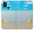 S0911 Relax at the Beach Hülle Schutzhülle Taschen für Samsung Galaxy A21s