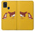 S1093 Rooster and Cat Joke Hülle Schutzhülle Taschen für Samsung Galaxy A21s