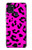 S1850 Pink Leopard Pattern Hülle Schutzhülle Taschen für Samsung Galaxy A21s