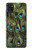 S1965 Peacock Feather Hülle Schutzhülle Taschen für Samsung Galaxy A21s