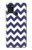 S2345 Navy Blue Shavron Zig Zag Pattern Hülle Schutzhülle Taschen für Samsung Galaxy A21s