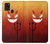 S2454 Red Cute Little Devil Cartoon Hülle Schutzhülle Taschen für Samsung Galaxy A21s