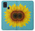 S3039 Vintage Sunflower Blue Hülle Schutzhülle Taschen für Samsung Galaxy A21s