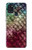 S3539 Mermaid Fish Scale Hülle Schutzhülle Taschen für Samsung Galaxy A21s