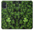 S0358 Clover Lucky Leaf Hülle Schutzhülle Taschen für Samsung Galaxy A51 5G