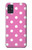 S2358 Pink Polka Dots Hülle Schutzhülle Taschen für Samsung Galaxy A51 5G