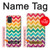 S2362 Rainbow Colorful Shavron Zig Zag Pattern Hülle Schutzhülle Taschen für Samsung Galaxy A51 5G [nur für A51 5G. NICHT für A51]