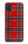 S2374 Tartan Red Pattern Hülle Schutzhülle Taschen für Samsung Galaxy A51 5G