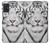 S2553 White Tiger Hülle Schutzhülle Taschen für Samsung Galaxy A51 5G