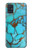S2685 Aqua Turquoise Gemstone Graphic Printed Hülle Schutzhülle Taschen für Samsung Galaxy A51 5G