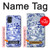 S2768 Willow Pattern Graphic Hülle Schutzhülle Taschen für Samsung Galaxy A51 5G [nur für A51 5G. NICHT für A51]