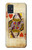 S2833 Poker Card Queen Hearts Hülle Schutzhülle Taschen für Samsung Galaxy A51 5G