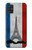 S2859 Vintage France Flag Eiffel Tower Hülle Schutzhülle Taschen für Samsung Galaxy A51 5G