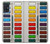 S3243 Watercolor Paint Set Hülle Schutzhülle Taschen für Samsung Galaxy A51 5G