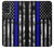 S3244 Thin Blue Line USA Hülle Schutzhülle Taschen für Samsung Galaxy A51 5G