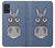 S3271 Donkey Cartoon Hülle Schutzhülle Taschen für Samsung Galaxy A51 5G