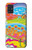 S3407 Hippie Art Hülle Schutzhülle Taschen für Samsung Galaxy A51 5G
