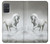 S0932 White Horse Hülle Schutzhülle Taschen für Samsung Galaxy A71 5G
