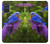 S1565 Bluebird of Happiness Blue Bird Hülle Schutzhülle Taschen für Samsung Galaxy A71 5G