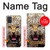 S1932 Blue Eyed Leopard Hülle Schutzhülle Taschen für Samsung Galaxy A71 5G [nur für A71 5G. NICHT für A71]