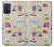 S2321 Food and Drink Seamless Hülle Schutzhülle Taschen für Samsung Galaxy A71 5G