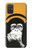 S2324 Funny Monkey with Headphone Pop Music Hülle Schutzhülle Taschen für Samsung Galaxy A71 5G