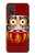 S3023 Japan Good Luck Daruma Doll Hülle Schutzhülle Taschen für Samsung Galaxy A71 5G