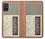 S3165 FM AM Wooden Receiver Graphic Hülle Schutzhülle Taschen für Samsung Galaxy A71 5G