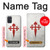 S3200 Order of Santiago Cross of Saint James Hülle Schutzhülle Taschen für Samsung Galaxy A71 5G [nur für A71 5G. NICHT für A71]