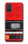 S3204 Red Cassette Recorder Graphic Hülle Schutzhülle Taschen für Samsung Galaxy A71 5G