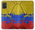 S3306 Colombia Flag Vintage Football Graphic Hülle Schutzhülle Taschen für Samsung Galaxy A71 5G