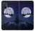 S3508 Xmas Santa Moon Hülle Schutzhülle Taschen für Samsung Galaxy A71 5G
