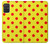 S3526 Red Spot Polka Dot Hülle Schutzhülle Taschen für Samsung Galaxy A71 5G