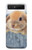 S0242 Cute Rabbit Hülle Schutzhülle Taschen für Samsung Galaxy Z Flip 5G