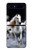 S0246 White Horse Hülle Schutzhülle Taschen für Samsung Galaxy Z Flip 5G
