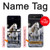 S0246 White Horse Hülle Schutzhülle Taschen für Samsung Galaxy Z Flip 5G