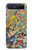 S0454 Japan Tattoo Hülle Schutzhülle Taschen für Samsung Galaxy Z Flip 5G