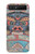 S0572 Tibet Art Hülle Schutzhülle Taschen für Samsung Galaxy Z Flip 5G