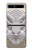 S0574 Tiger Carving Hülle Schutzhülle Taschen für Samsung Galaxy Z Flip 5G