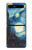S0582 Van Gogh Starry Nights Hülle Schutzhülle Taschen für Samsung Galaxy Z Flip 5G